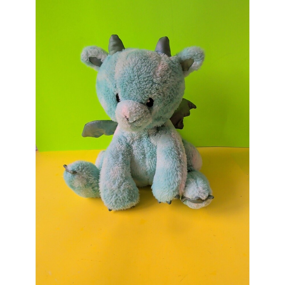 FAO Swartz DRAGON Glow Brights Plush LED Lights with Sound 12” in Plush Cute!